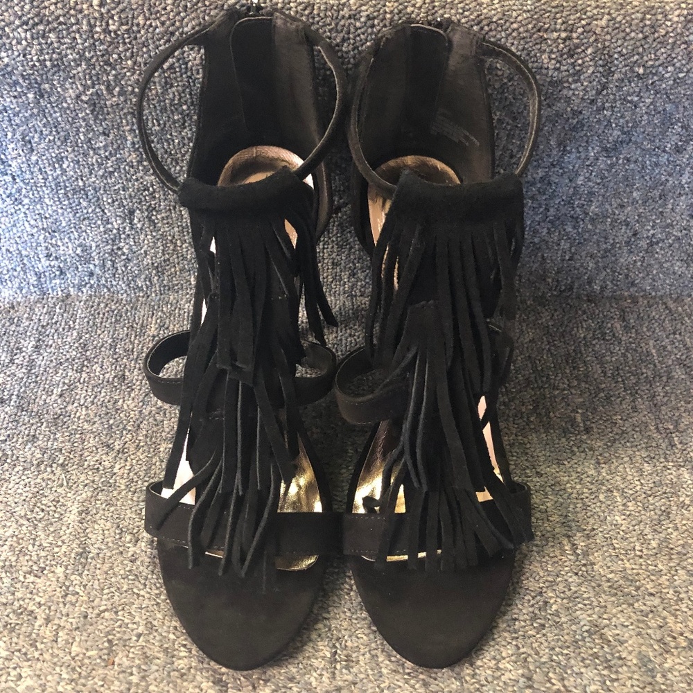 Madden Girl Women's Demiiii Dress Sandal Black NIB